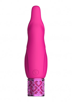 Shots Toys | Royal Gems Sparkle - 10 Speed Rechargeable Silicone Bullet - Pink