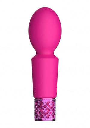 Shots Toys | Royal Gems Brilliant - 10 Speed Rechargeable Silicone Bullet - Pink