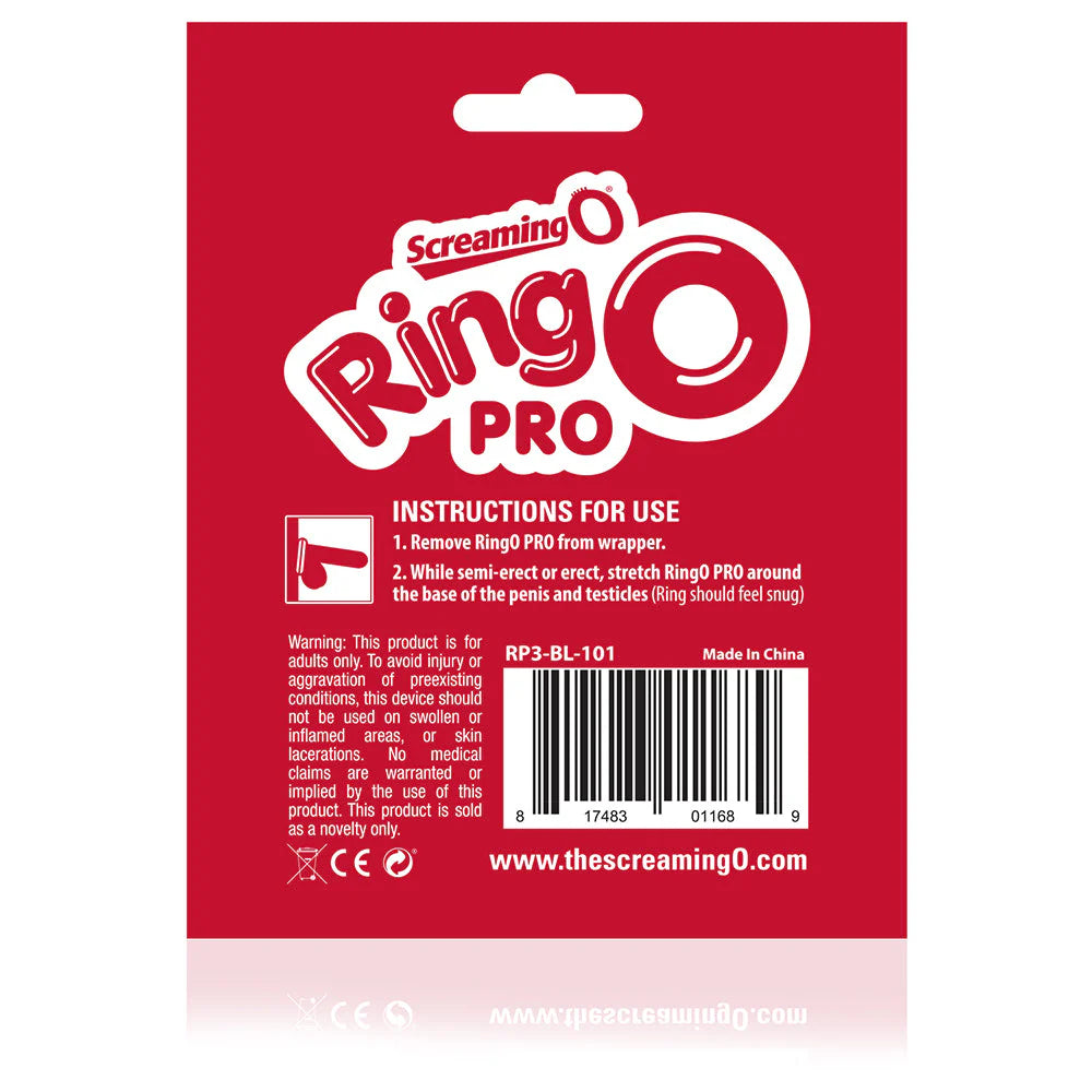 ScreamingO RingO Pro XXL Cock Ring - Black
