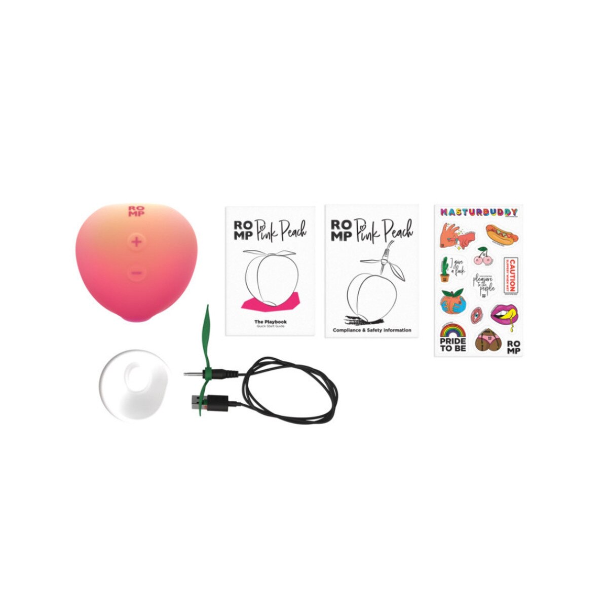Romp Peach - Clitoral Suction Vibrator