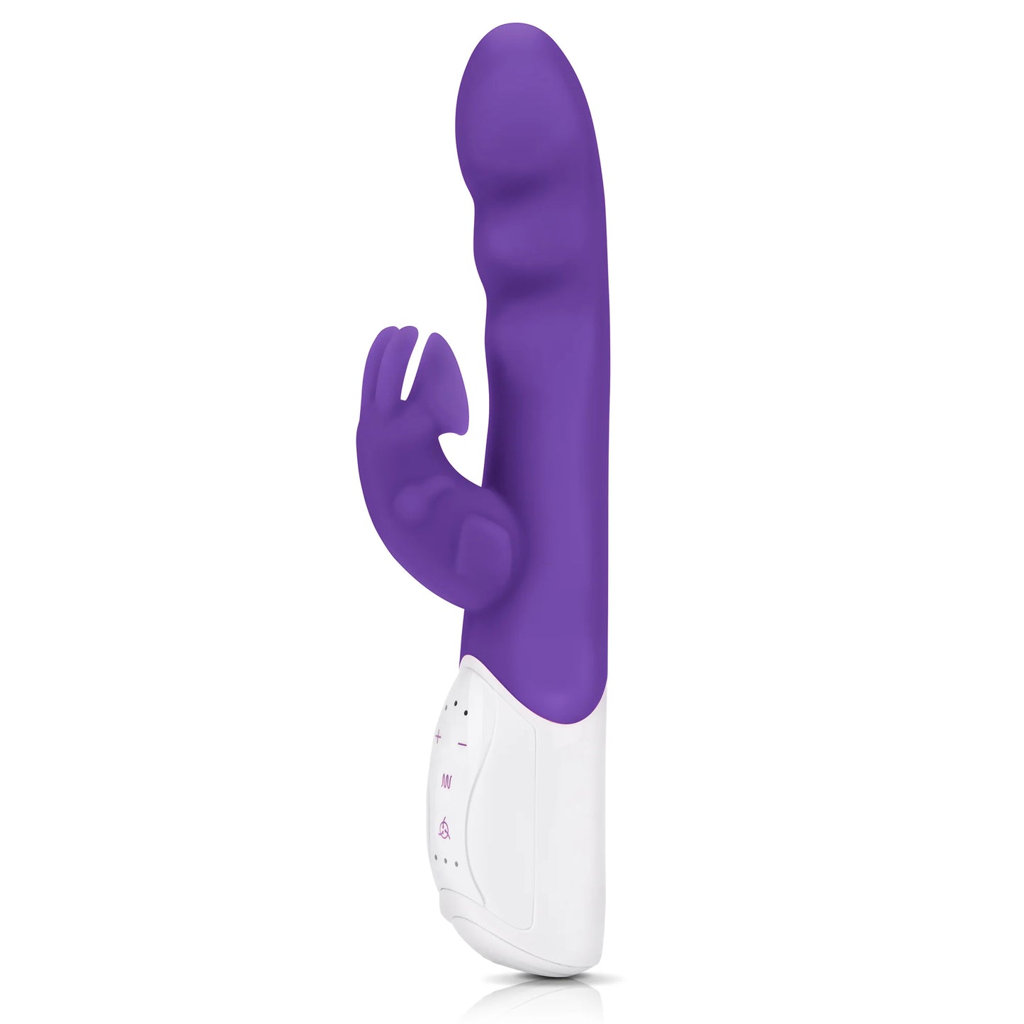 Rabbit Essentials Rechargeable Clitoral Suction Rabbit Vibrator - Purple