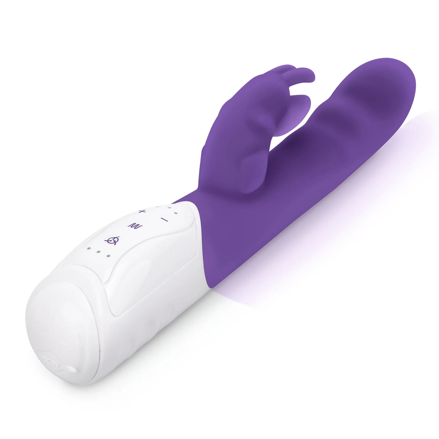 Rabbit Essentials Rechargeable Clitoral Suction Rabbit Vibrator - Purple