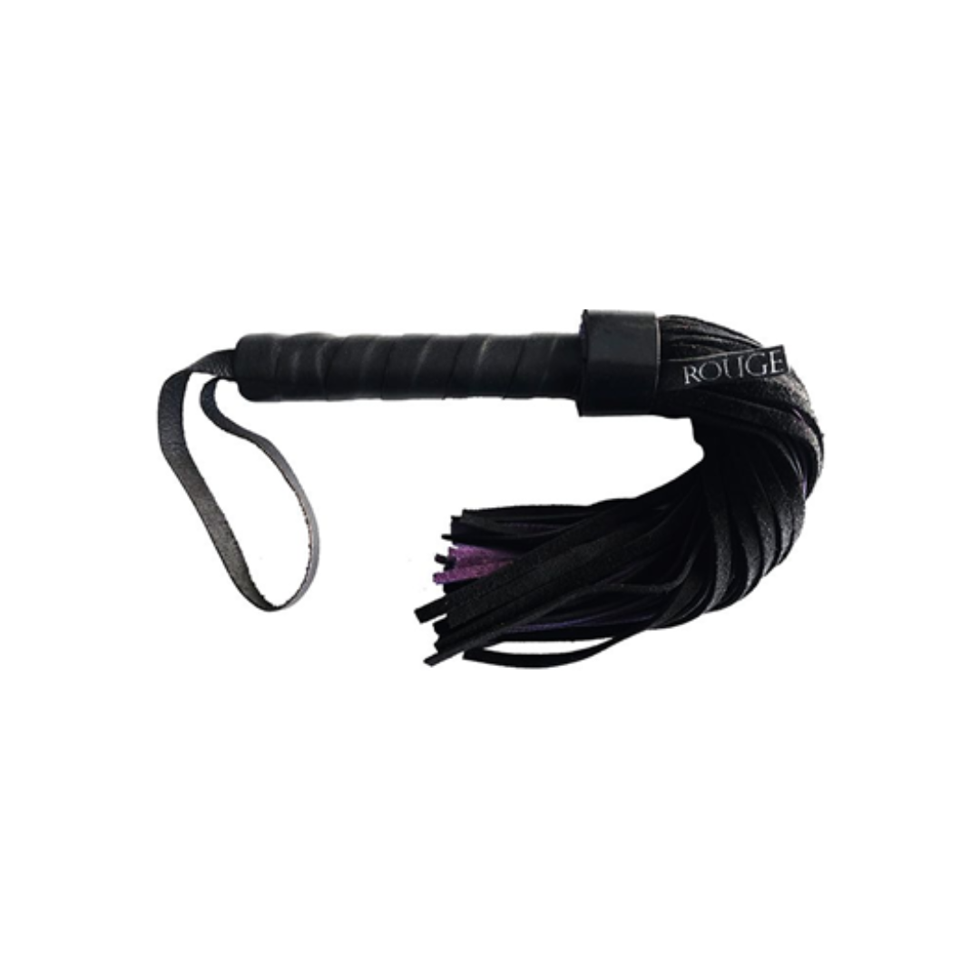 Rouge Suede Flogger Short Black/Purple