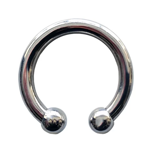 Rouge Stainless Steel Small Horse Shoe Cock Ring 30mm