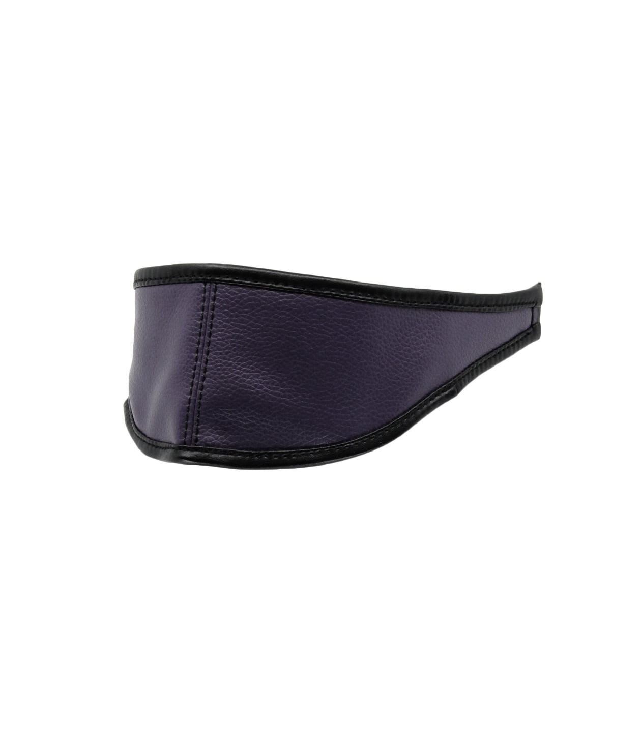 Love In Leather Mouldable Total Block Out Blindfold Purple