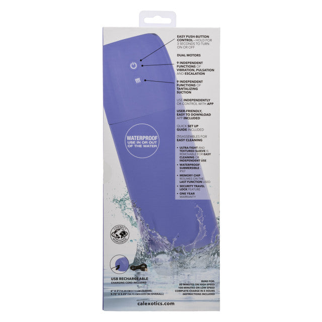 CalExotics Connect™ Stroker With Vibraton And Suction (App Control)