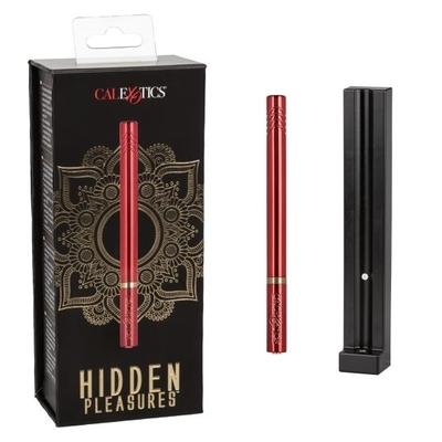 CalExotics Hidden Pleasures Discreet Bullet Vibrator - Red