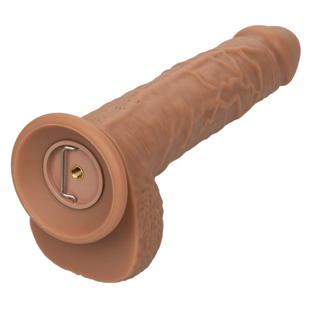 Calexotics Squirting Fuck Stick Vibrating Dildo Dong - Brown