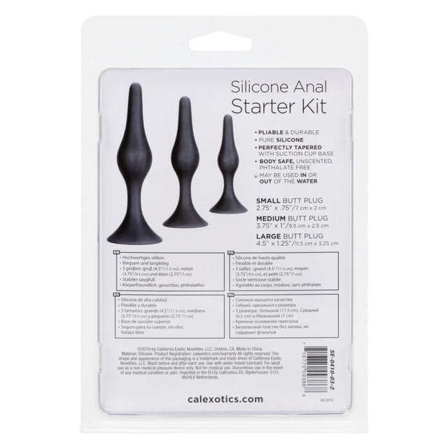 Calexotics Silicone Anal Starter Kit