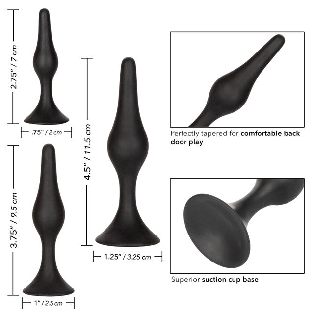 Calexotics Silicone Anal Starter Kit