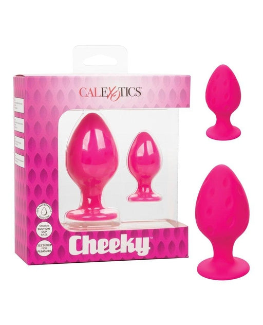 Calexotics Cheeky Anal Plugs 2 Pack - Pink