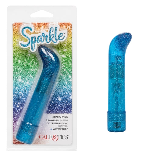 Calexotics Sparkle Mini G-Vibe - Blue