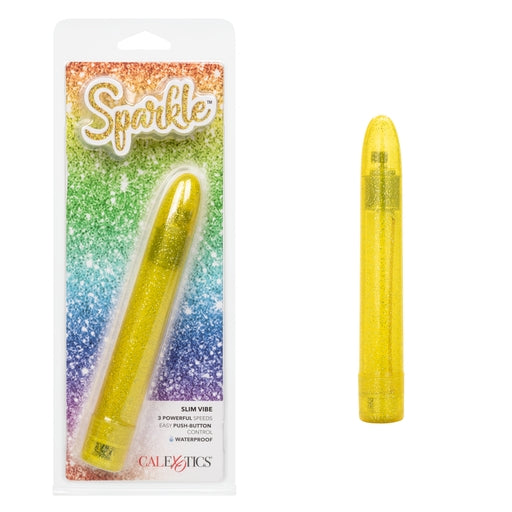 Calexotics Sparkle Slim Vibe - Yellow