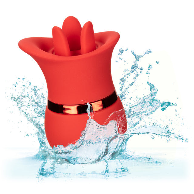 CalExotics French Kiss Suck & Play Interchangeable Set - Suction Vibrator and Triple Teaser