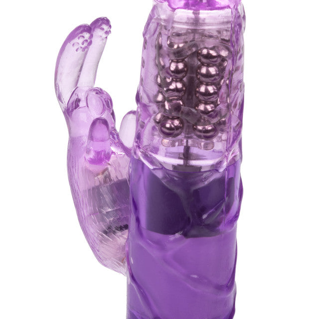 Calexotics Jack Rabbit Petite Rotating Beads Rabbit Vibrator Purple