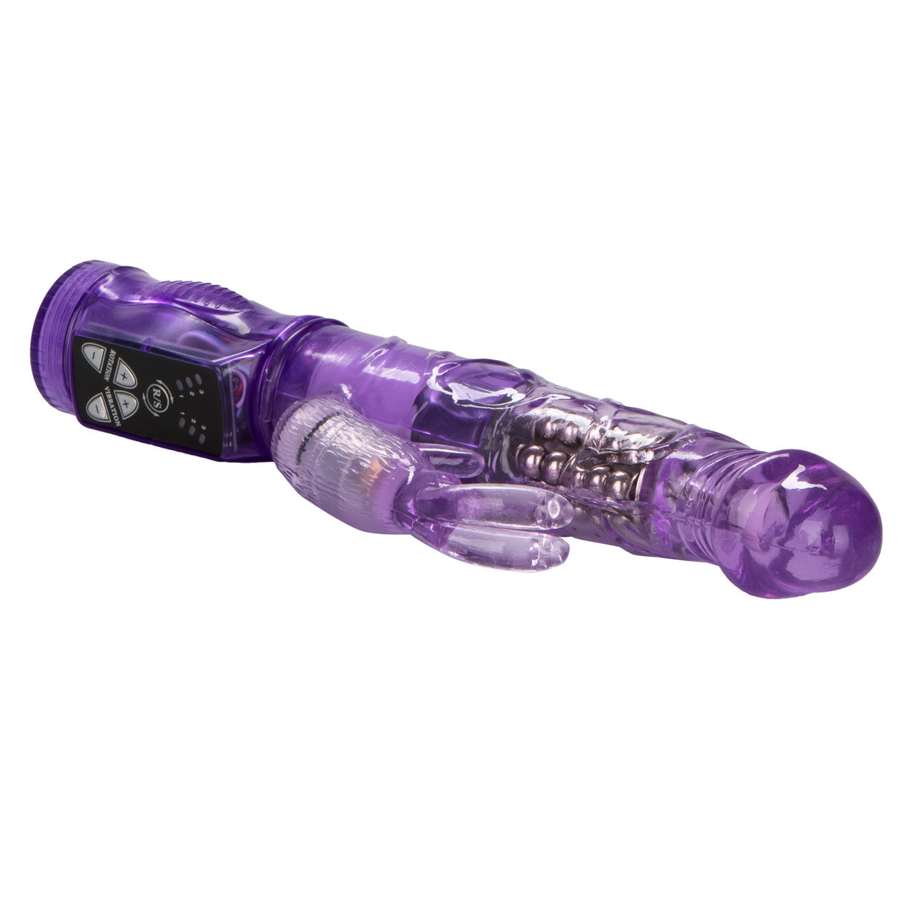 Calexotics Jack Rabbit Petite Rotating Beads Rabbit Vibrator Purple