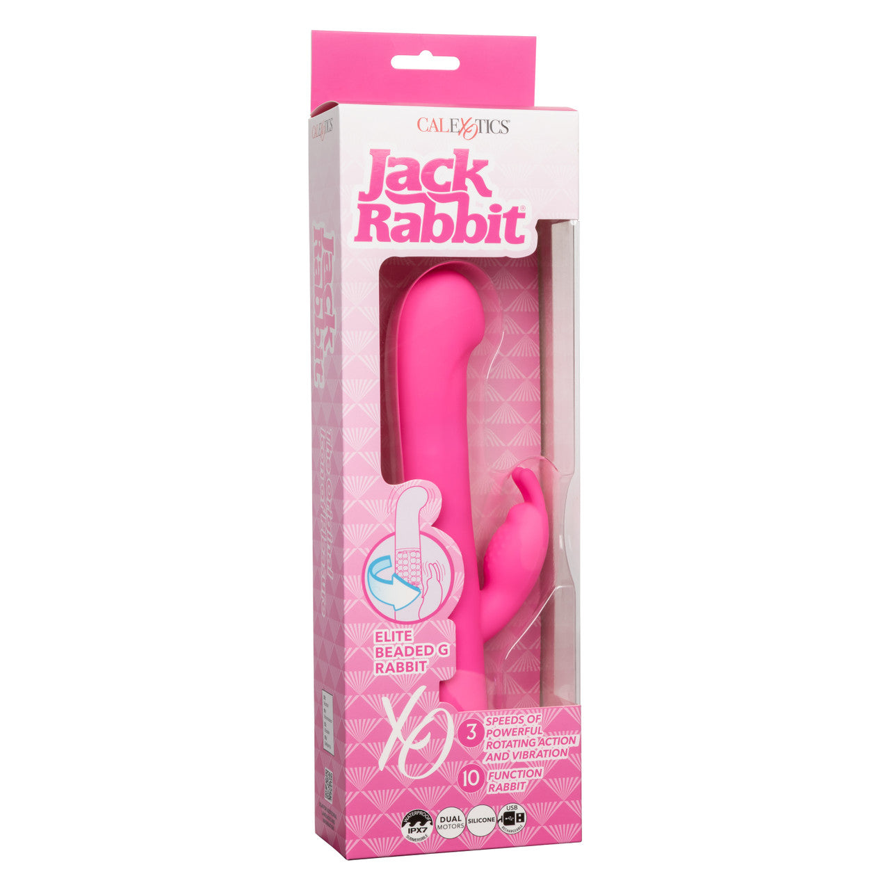 Calexotics Jack Rabbit Elite Beaded G Rabbit Vibrator