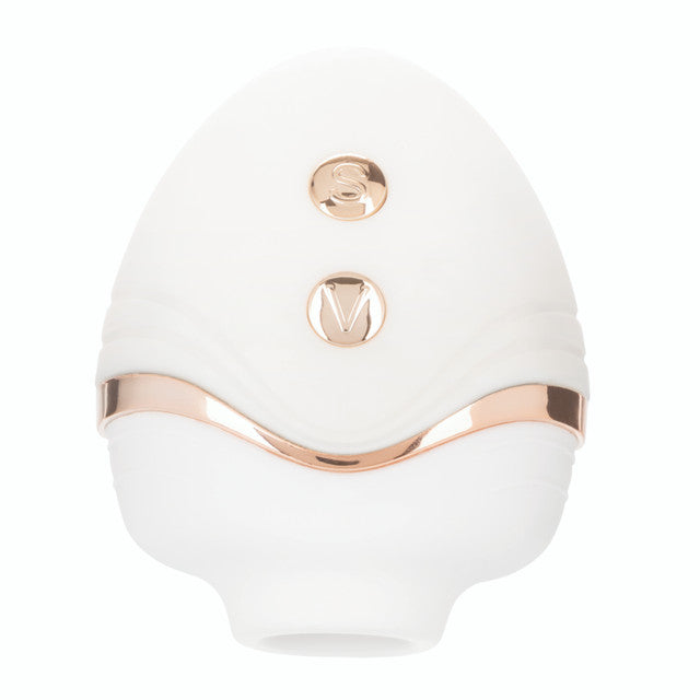 CalExotics Empowered Palm Pleasure Goddess Suction Vibrator