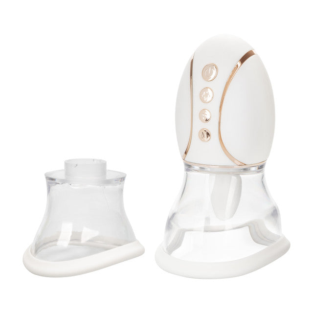 CalExotics Empowered Smart Pleasure Queen Flickering Suction Vibrator