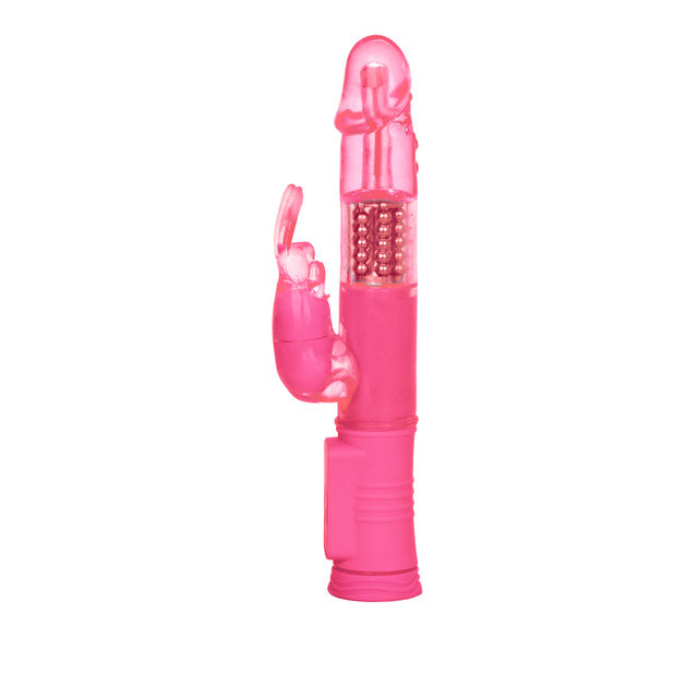CalExotics Shane's World Jack Rabbit Rotating Beads Vibrator Pink