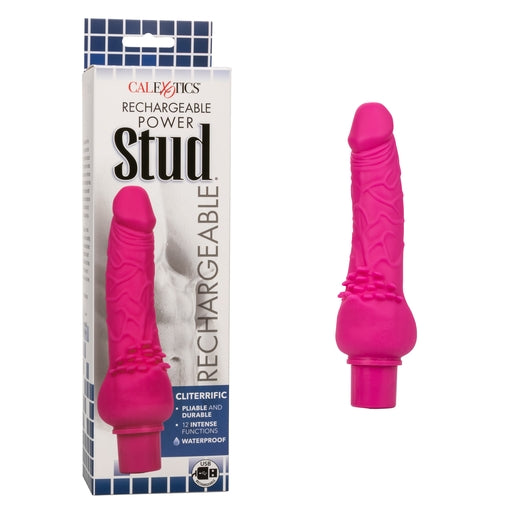 CalExotics Power Stud Cliterrific Rechargeable Pink