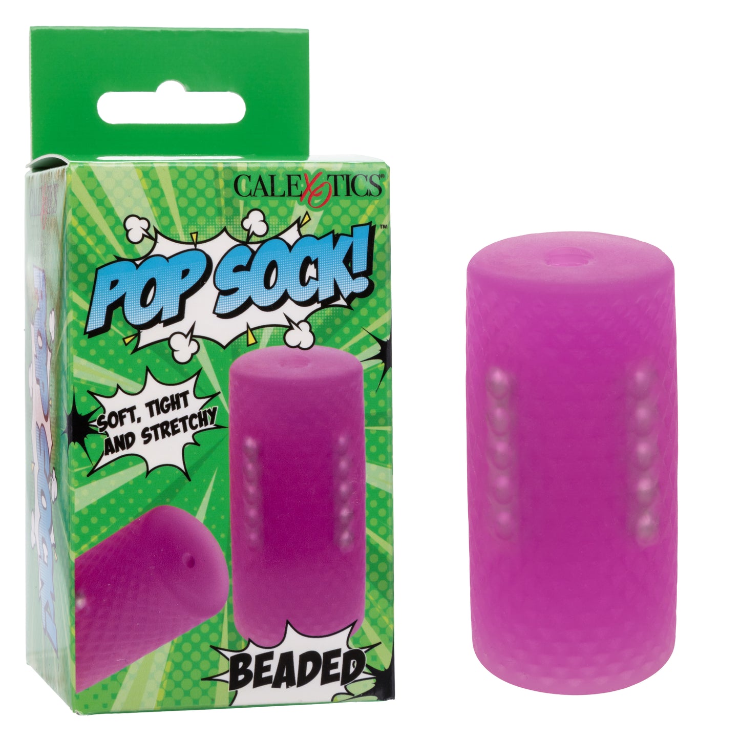 Calexotics Pop Sock! Beaded Stroker Purple