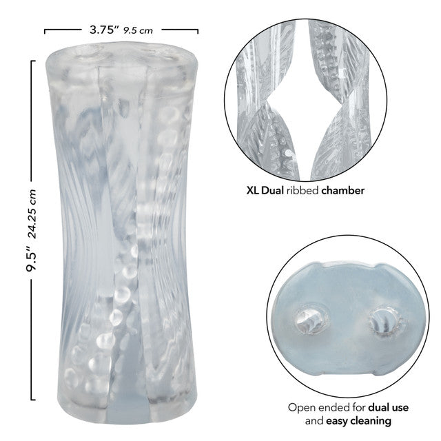 Calexotics Cyclone™ Dual Ribbed Stroker XL Masturbator
