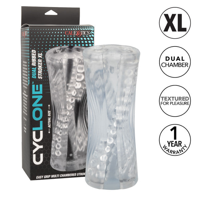 Calexotics Cyclone™ Dual Ribbed Stroker XL Masturbator