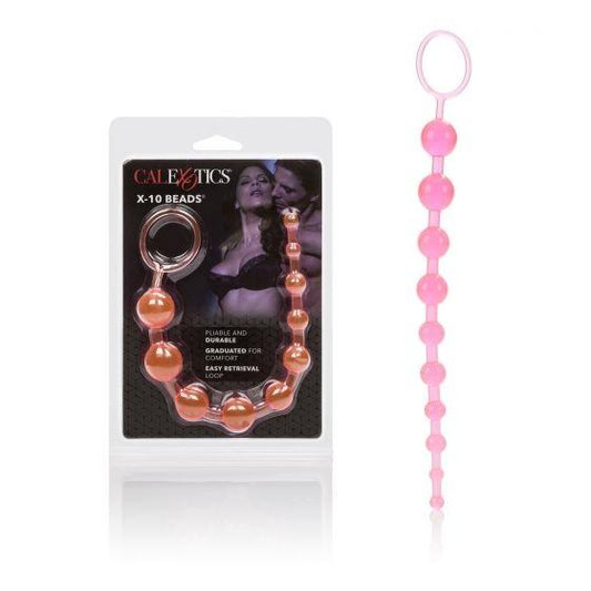 Calexotics X-10 Anal Beads Pink