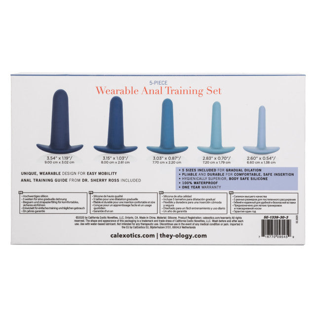 Calexotics They-ology 5-Piece Wearable Anal Training Set
