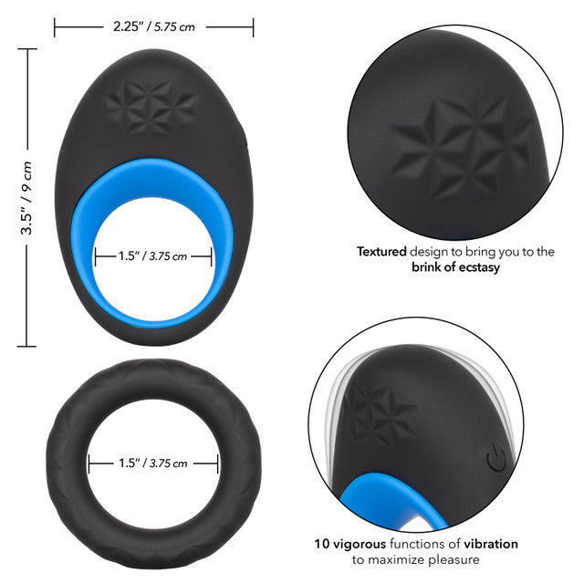 Calexotics Link Up Max Vibrating Cock Ring