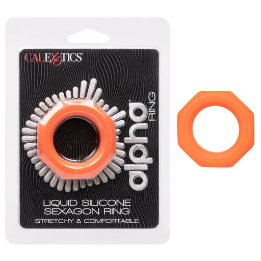 Calexotics Alpha Liquid Silicone Sexagon Ring