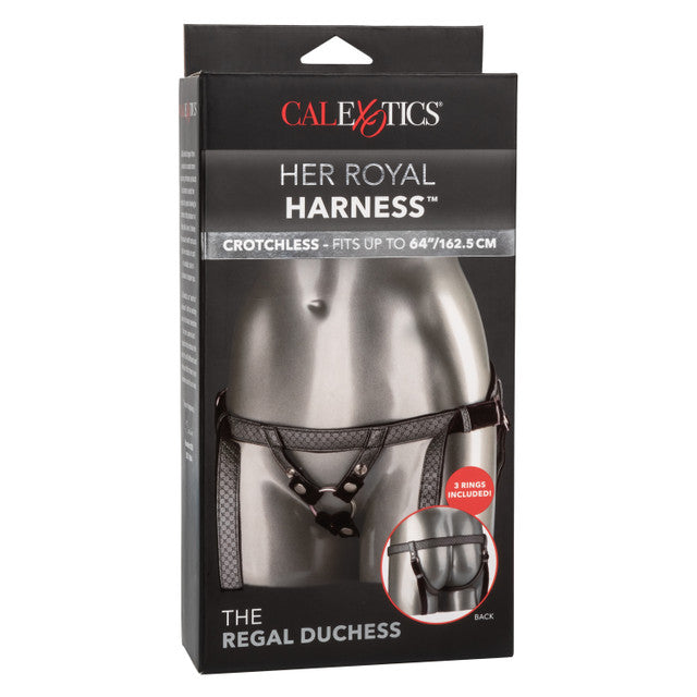 Calexotics Her Royal Harness The Regal Duchess - Pewter