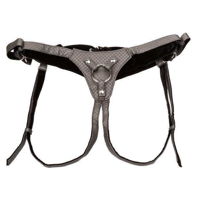 Calexotics Her Royal Harness The Regal Queen - Pewter