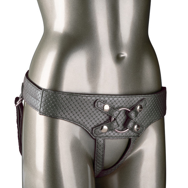 Calexotics Her Royal Harness The Regal Empress - Pewter