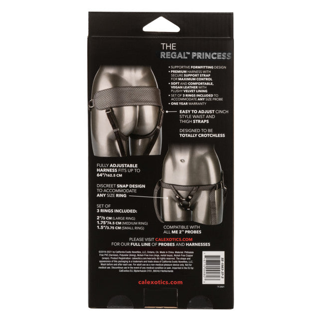 Calexotics Her Royal Harness The Regal Princess - Pewter