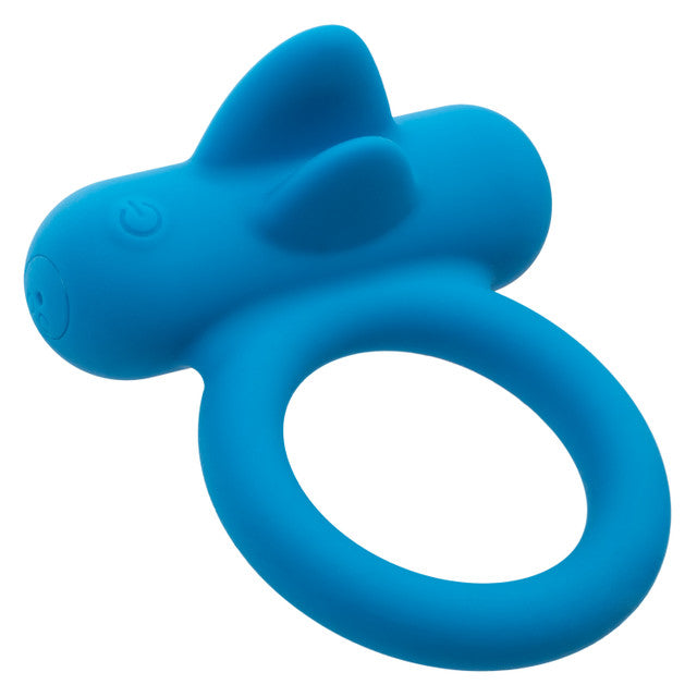 Calexotics Silicone Rechargeable Double Trouble Couples Ring Vibrator