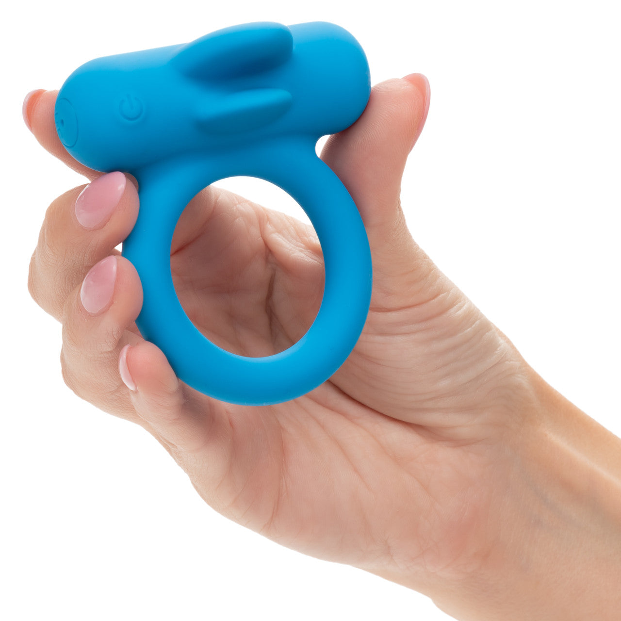 Calexotics Silicone Rechargeable Double Trouble Couples Ring Vibrator