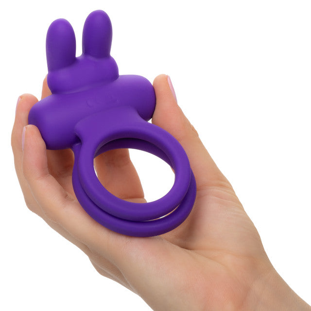 Calexotics Silicone Rechargeable Rockin Rabbit Couples Ring Vibrator