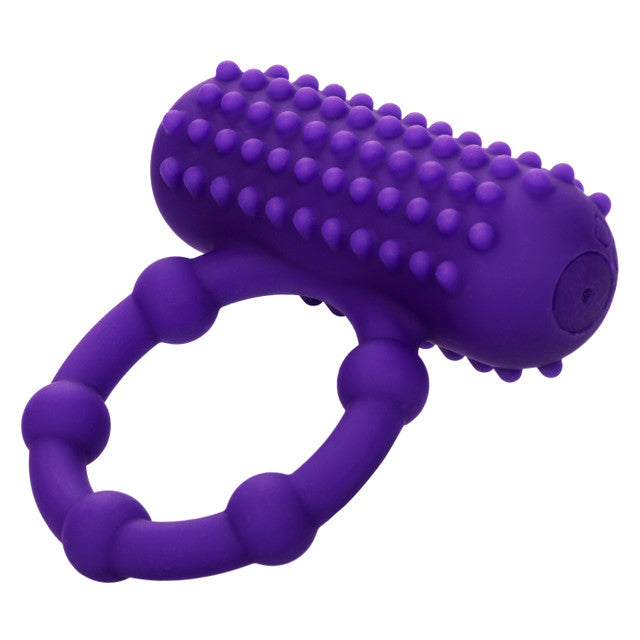 Calexotics Silicone Rechargeable 5 Bead Maximus Ring Couples Ring Vibrator
