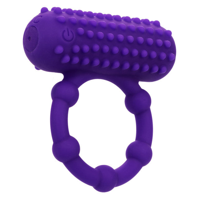 Calexotics Silicone Rechargeable 5 Bead Maximus Ring Couples Ring Vibrator