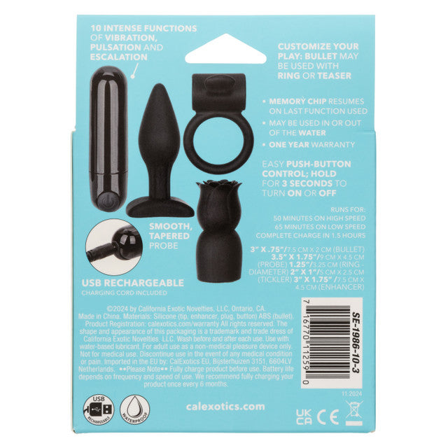 Calexotics Pleasure Kits Allure Collection - Sex Toy Kit for Her