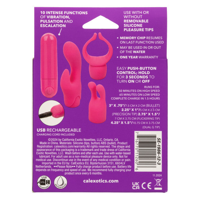 Calexotics Pleasure Kits Lovers Collection - Sex Toy Kit for Her