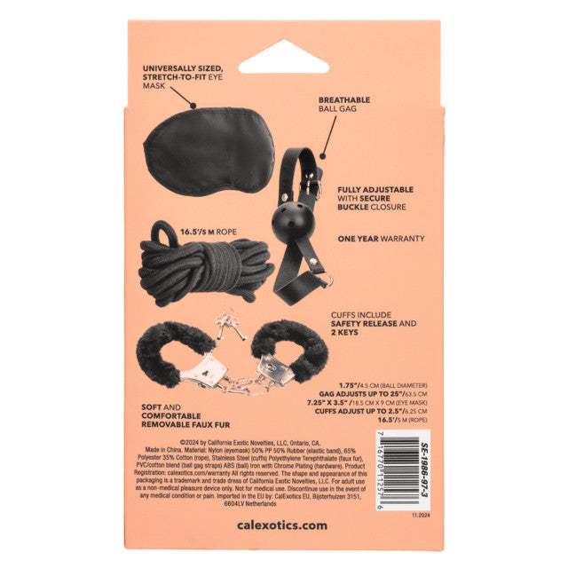 Calexotics Pleasure Kits Explorer Collection - Bondage Kit for Her