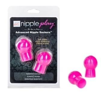 Calexotics Nipple Play Advance Nipple Suckers - Pink
