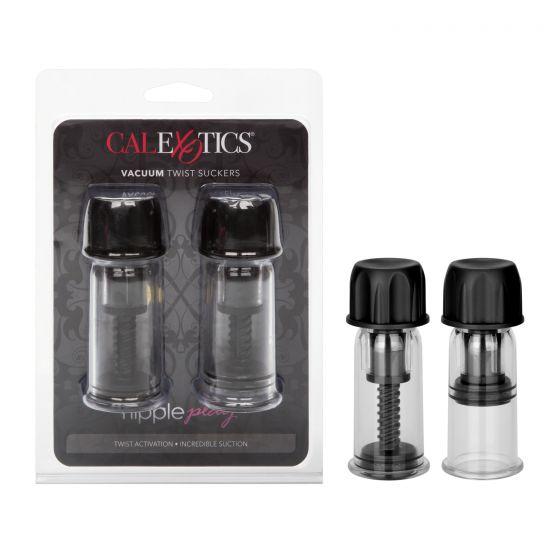 Calexotics Nipple Play Vacuum Twst Suckers Black