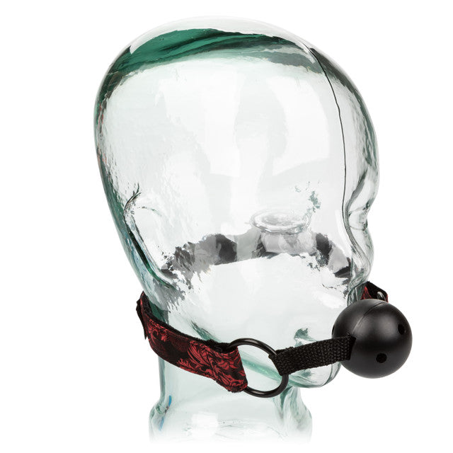 Calexotics Scandal Breathable Ball Gag With Cuffs