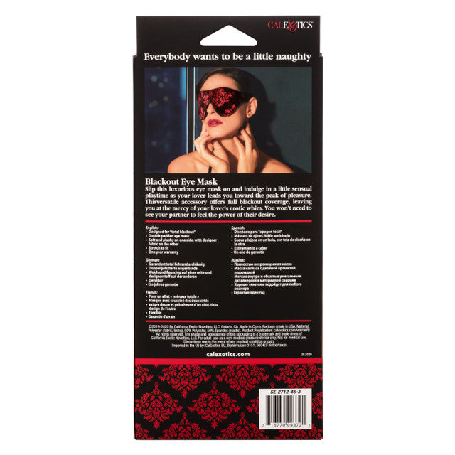 CalExotics Scandal Blackout Eye Mask