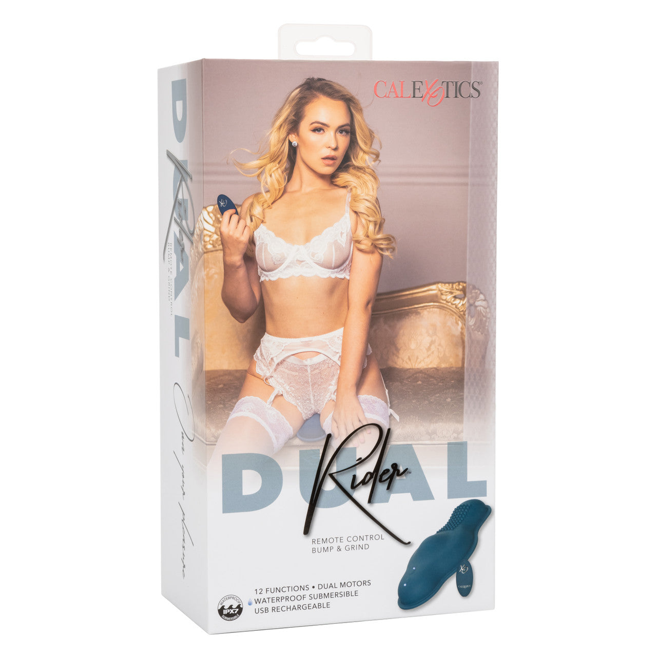 CalExotics Dual Rider Remote Control Bump and Grind Vibrating Vibrator Rider Pad