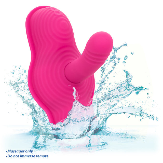 Calexotics Triple Rider Remote Control Ecstasy Rumbler Vibrator Vibrating Pad